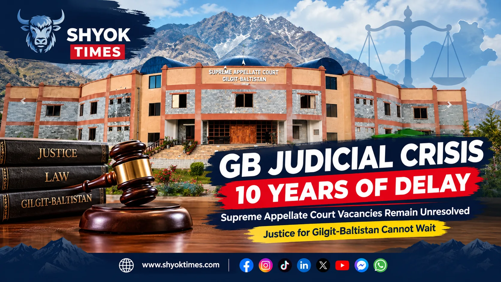 GB judicial crisis as Gilgit-Baltistan Supreme Appellate Court faces prolonged judge vacancies