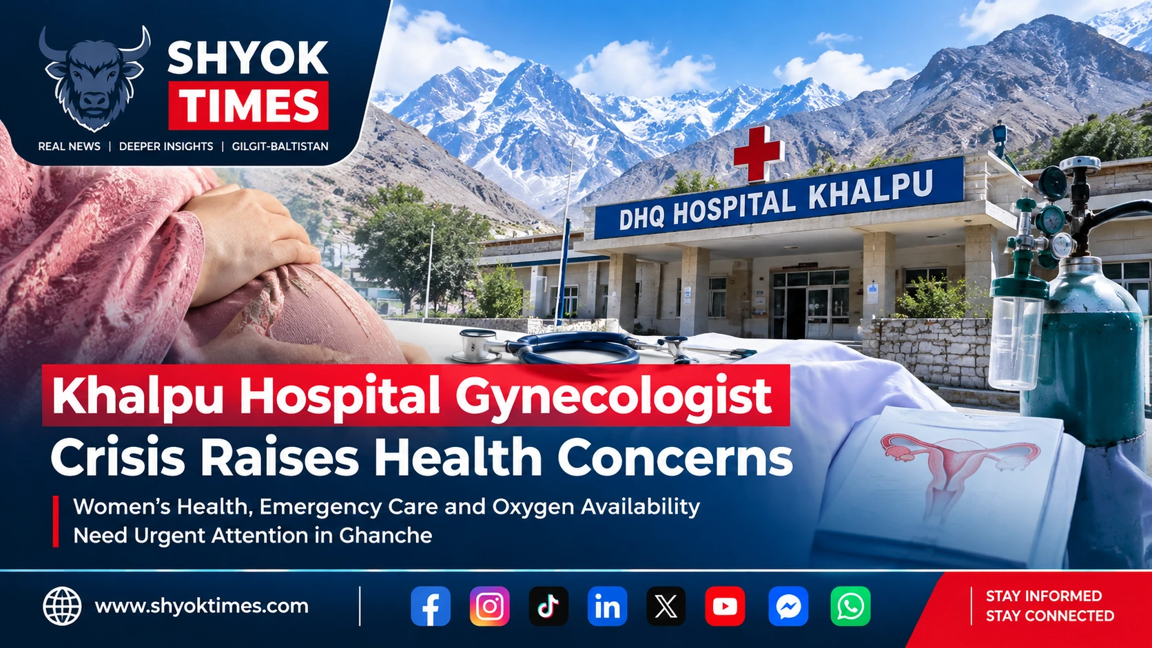 Khalpu Hospital gynecologist shortage and healthcare concerns in Ghanche
