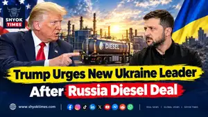 Trump calls for new Ukraine leader after diesel deal in 2026