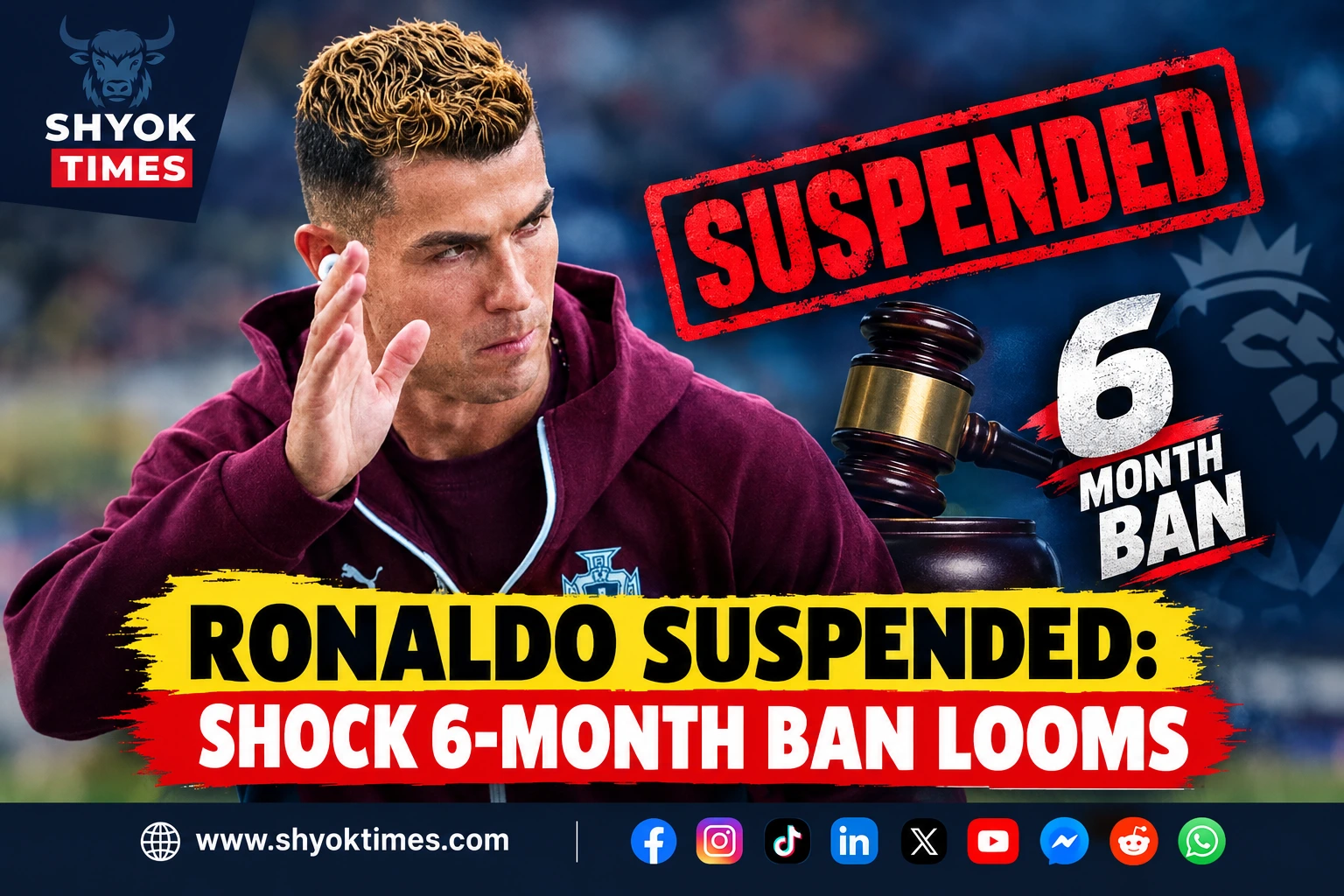 Ronaldo suspended by Portugal’s football federation after walking out of the national team camp