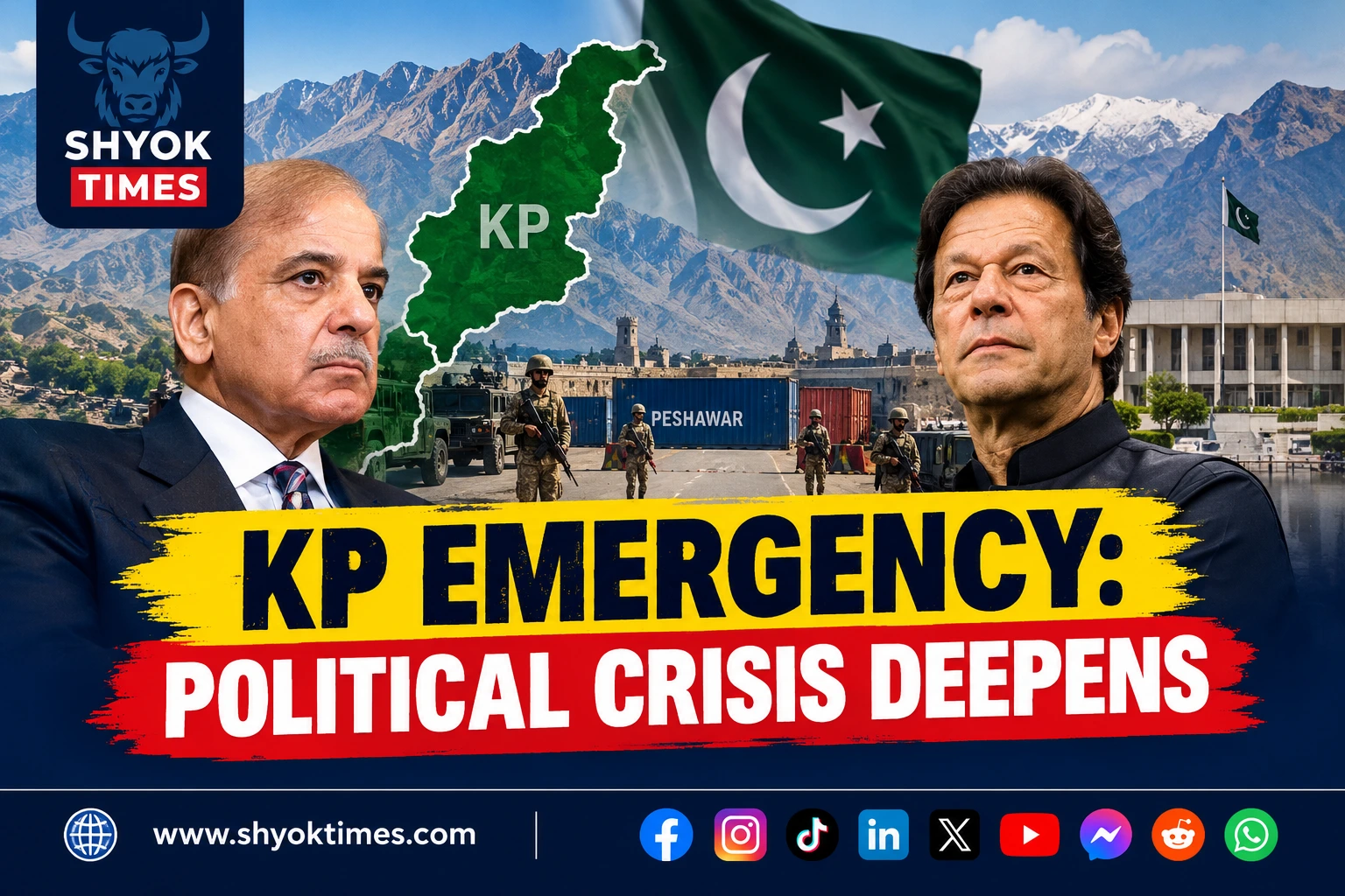 Khyber Pakhtunkhwa emergency and governor’s rule in Pakistan following the suspension of the PTI-led provincial government.