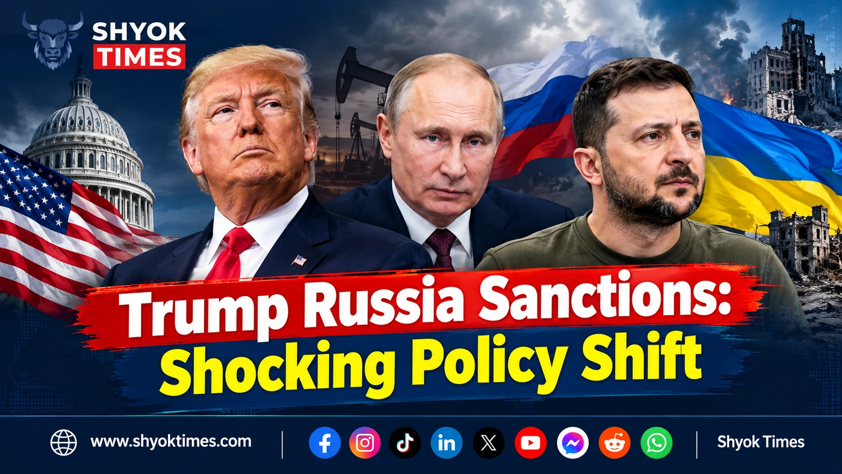 Trump Russia sanctions decision as Zelensky criticises US policy toward Putin
