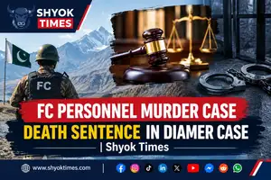 FC personnel murder case in Gilgit-Baltistan as an anti-terrorism court sentences Usman Shafi to death and Gulzar to life imprisonment.