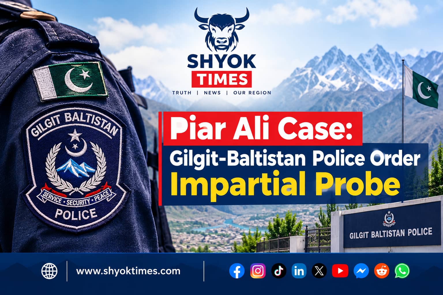 Gilgit-Baltistan Police investigation into the alleged suicide case of Piar Ali in Danyor