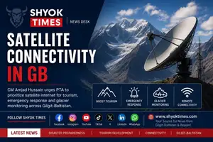 Satellite Connectivity in GB for glacier monitoring and disaster response