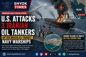 U.S. strikes three Iranian oil tankers after missiles target U.S. Navy warships