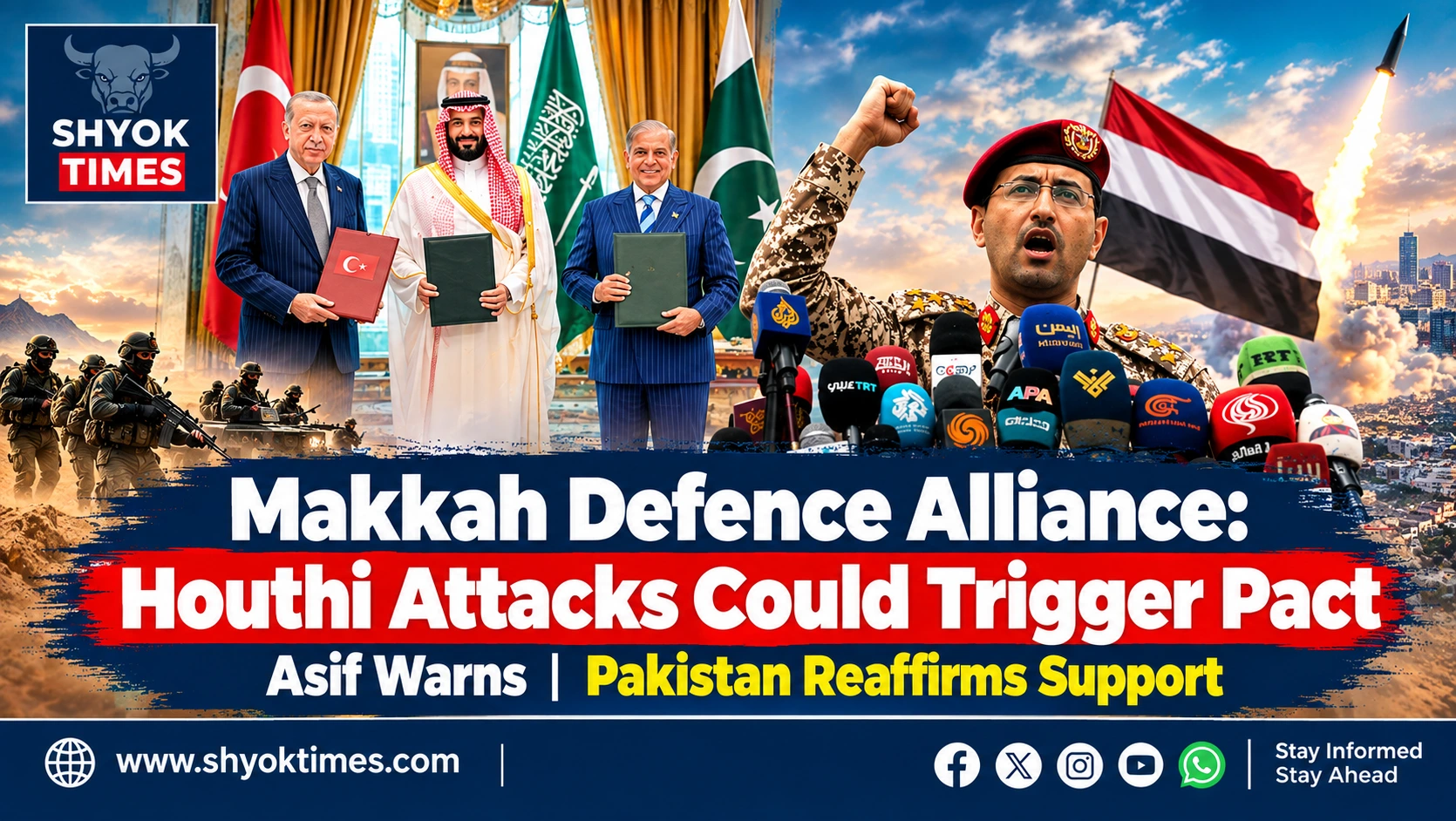 Makkah Defence Alliance between Pakistan Saudi Arabia and Turkiye