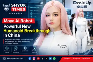 Moya AI Robot humanoid unveiled in Shanghai