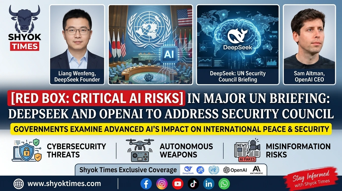 DeepSeek UN Security Council briefing on AI risks
