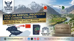 Chinese tourists visa on arrival proposal for Gilgit-Baltistan