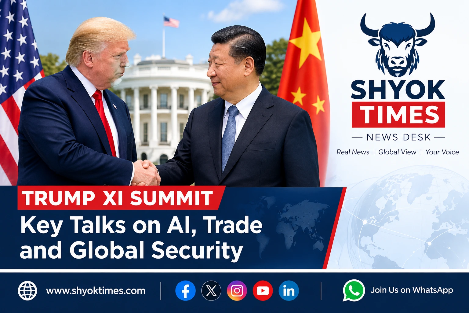 Trump Xi summit at White House